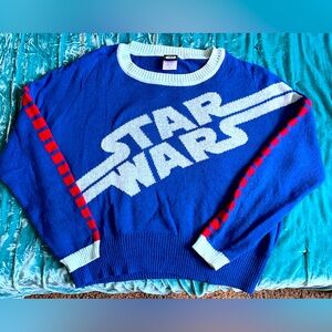 STARWARS Blue sweater size L